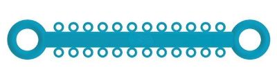 Picture of Ligature O - Ties Light Blue - PK/1008