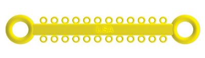 Picture of Ligature O - Ties Yellow - PK/1008