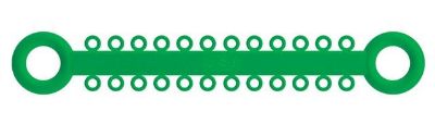Picture of Ligature O - Ties Kelly Green - PK/1008