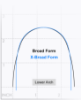 Picture of Bright SS X-Broad Form Lower.018 x .018 - PK/10